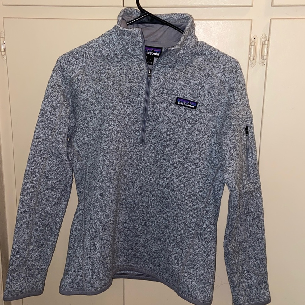 Better Sweater 1/4 gray women’s small